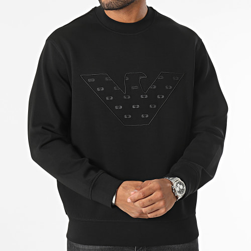 Sweat Crewneck 6R1ME7 Noir