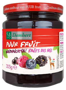 Damhert Puur Fruit Confituur Woudvrucht 315GR