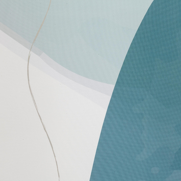 Sealskin douchegordijn earth 180x200cm donker groen /wit