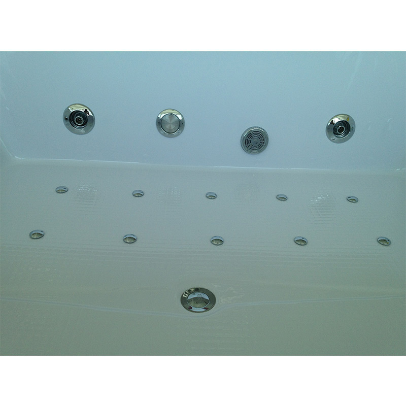 Plazan Diablo whirlpool met heater 180x150cm