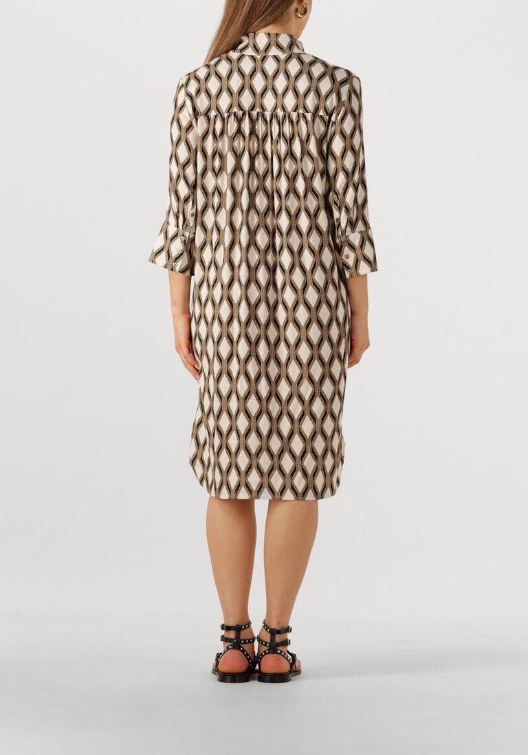 beige dea kudibal midi jurk kamilles