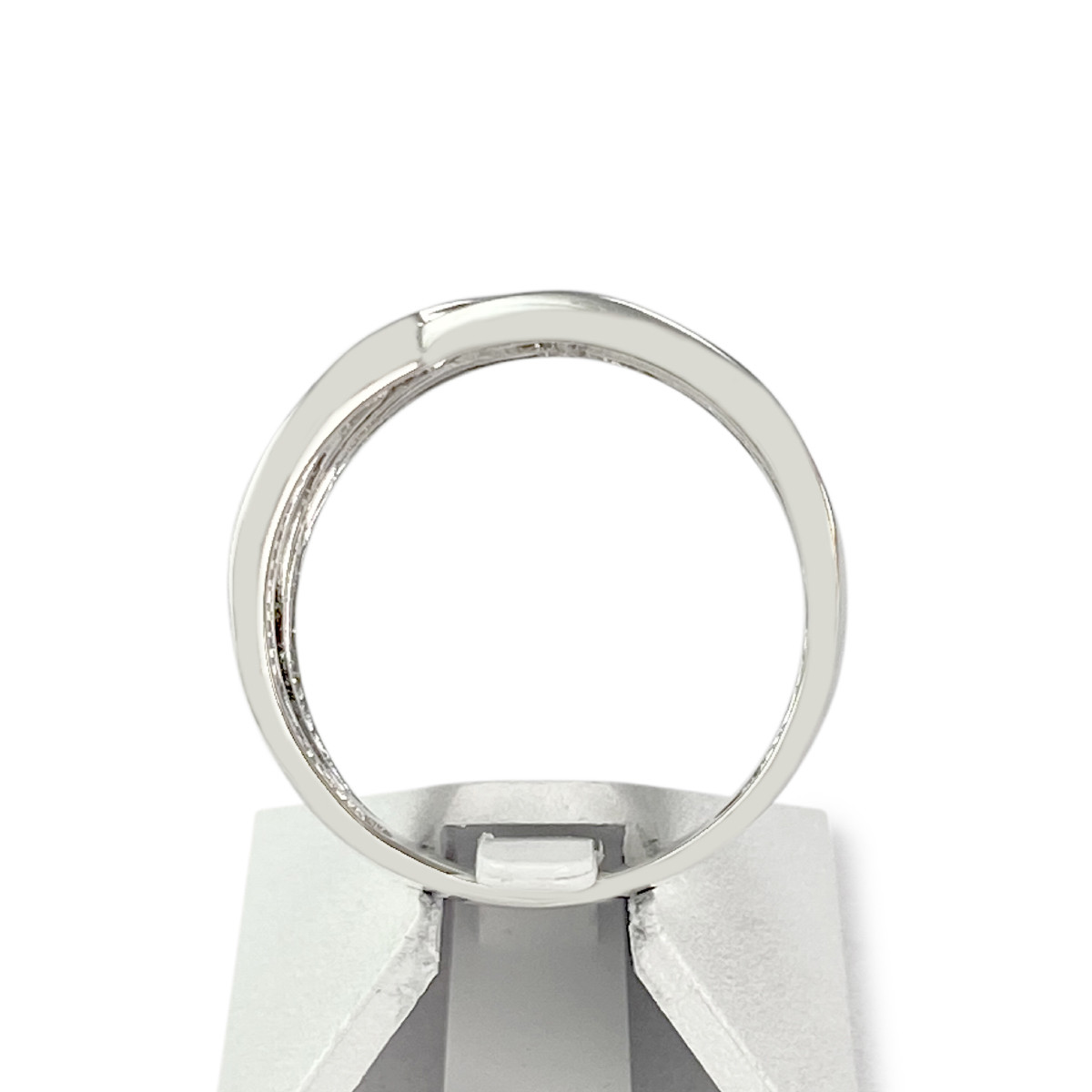 Bague d'occasion argent 925 zirconias