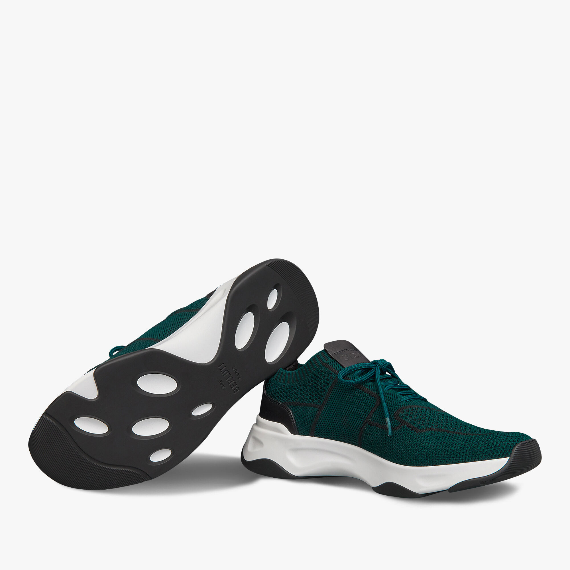 Sneaker Shadow En Maille Et Cuir