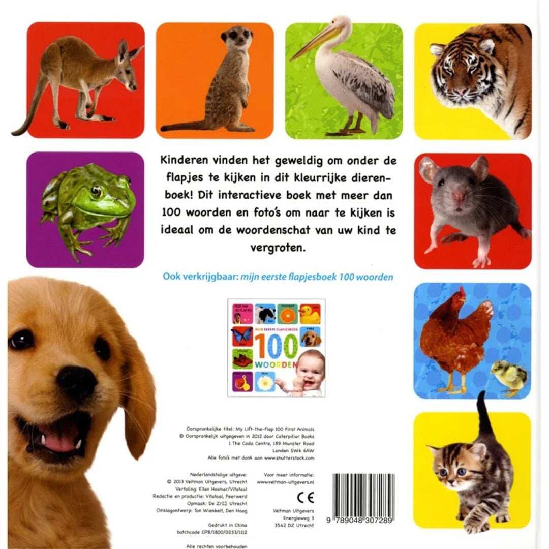 Mijn eerste flapjesboek 100 dieren