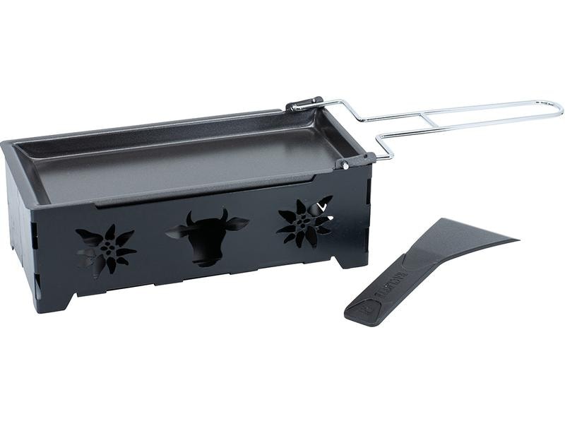 Kadastar Teelicht-Raclette 2go Muh Dunkelgrün, Schwarz Kerzenraclette