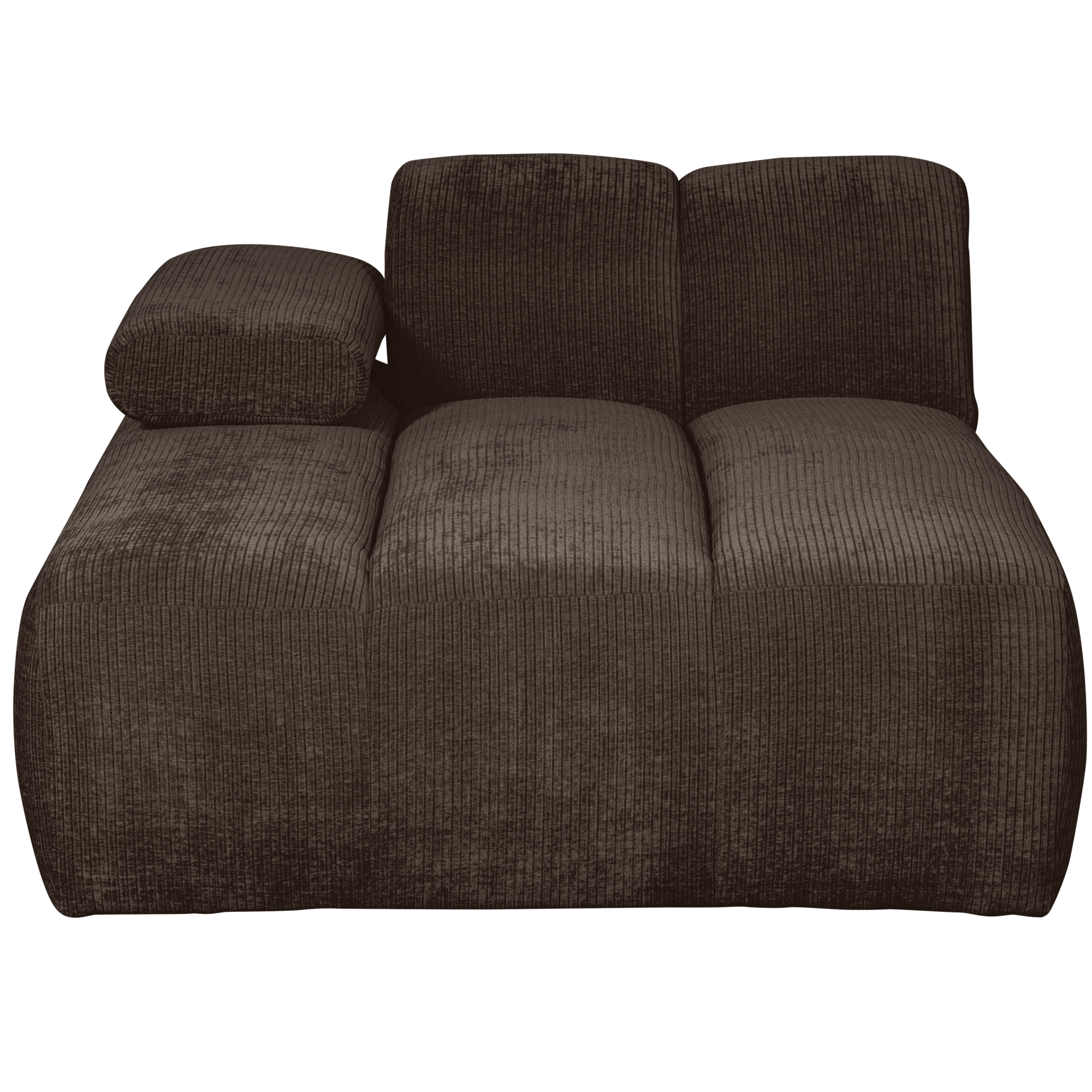 Chaise Longue Mojo Element Mojo Chaise Longue Element Links - Geweven Ribstof - Bruin