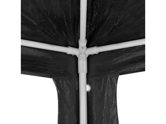Tente de réception 3x6 m PE Anthracite