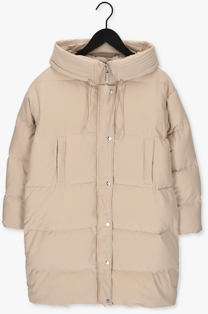 SILVIAN HEACH beige silvian heach gewatteerde jas long down jacket ibar