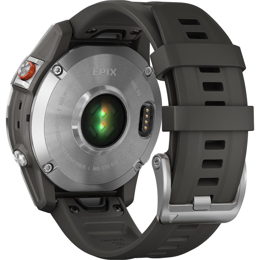 Garmin Epix™ Pulsuhr grau