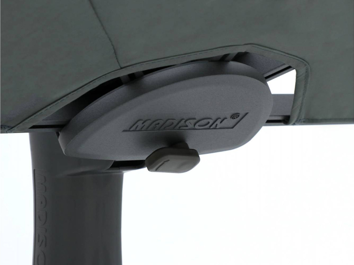 Madison Sun Wave 150 x 270 cm parasol - Light grey