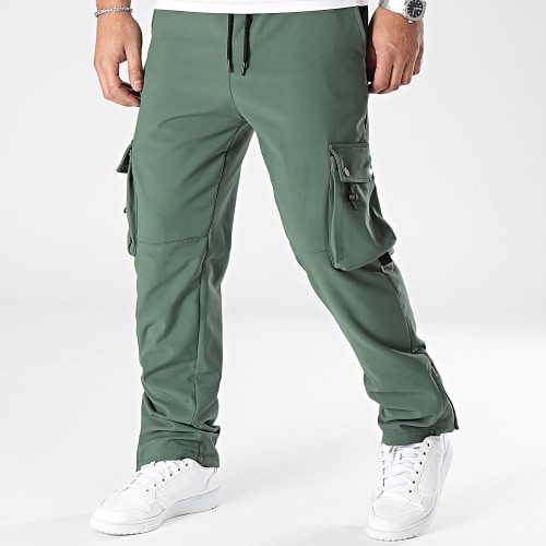 Pantalon Cargo Vert Kaki