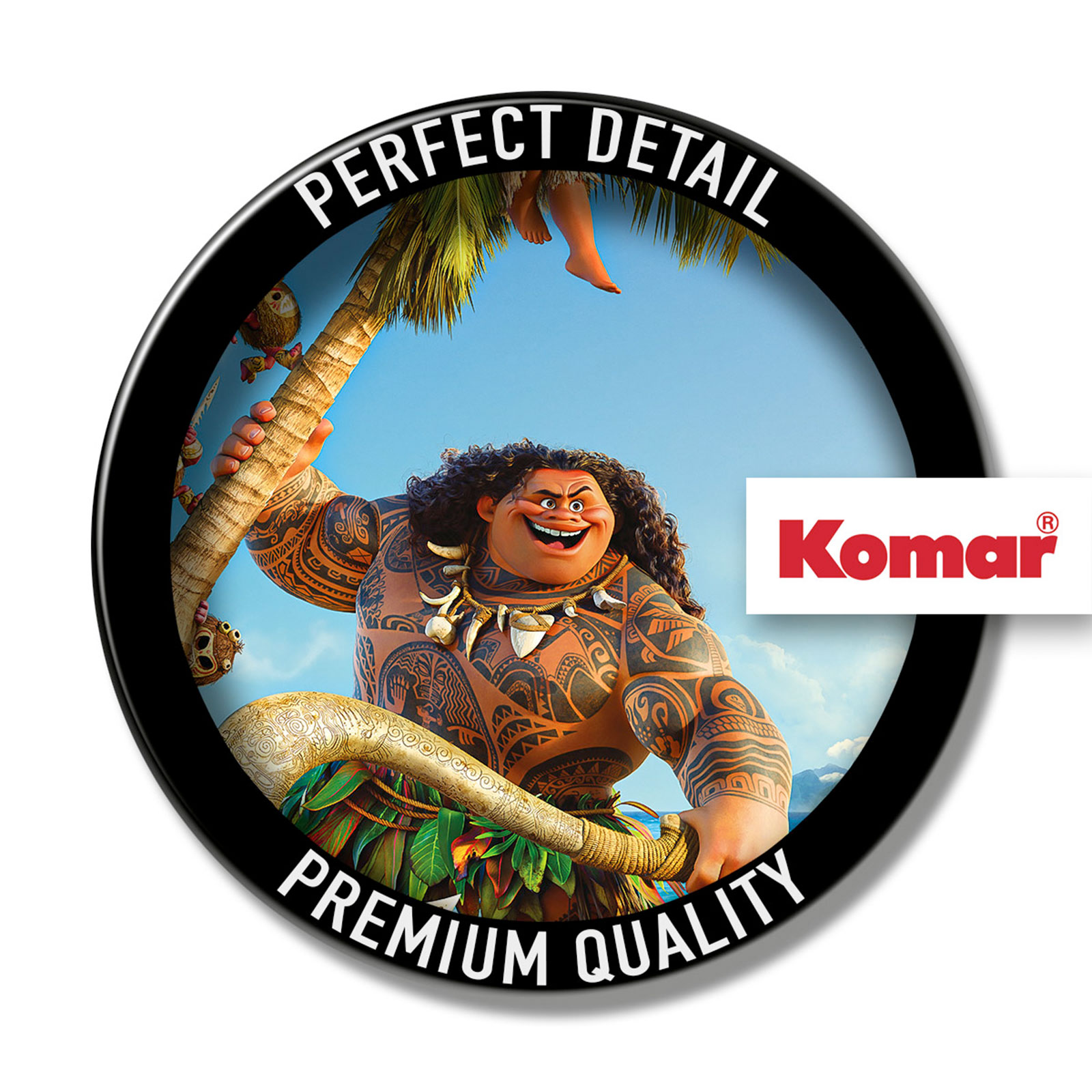 Vlies-Fototapete MOANA AND MAUI - bunt - 184x248 cm