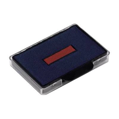 Trodat - 3 Encriers bicolores 6/56/2 recharges pour tampon 5460/5465 - bleu/rouge