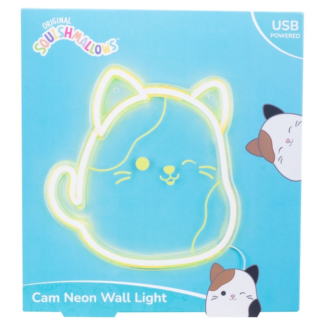 Squishmallows - Neon Wandleuchte - Cam