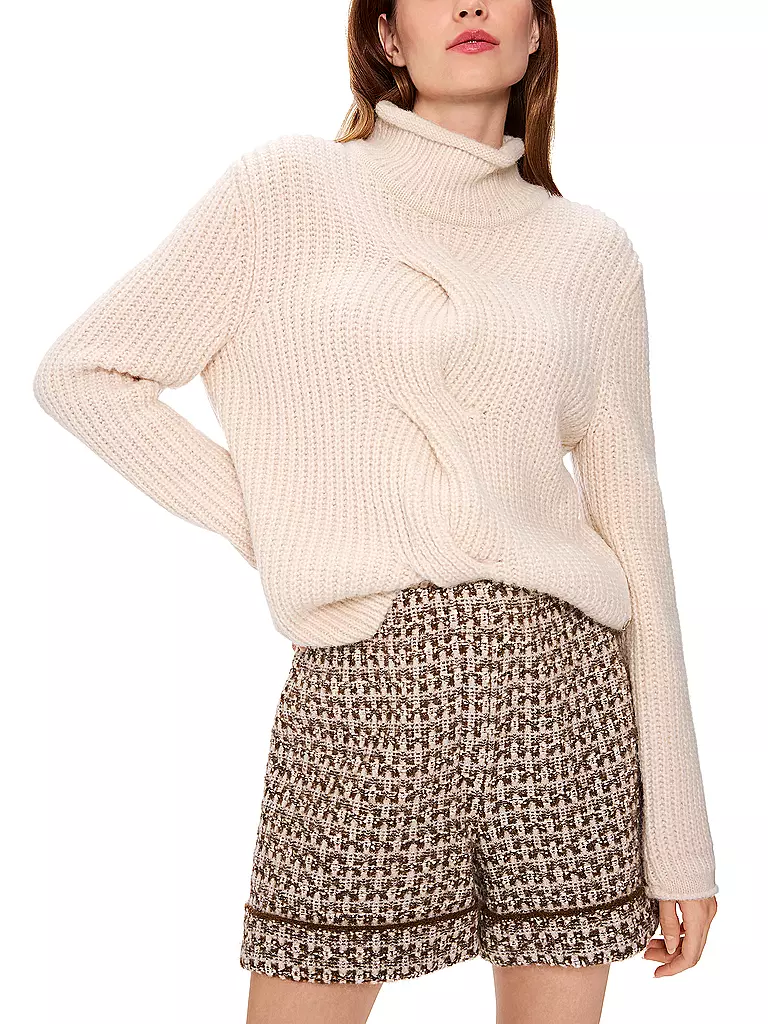 MARC CAIN Rollkragenpullover grau
