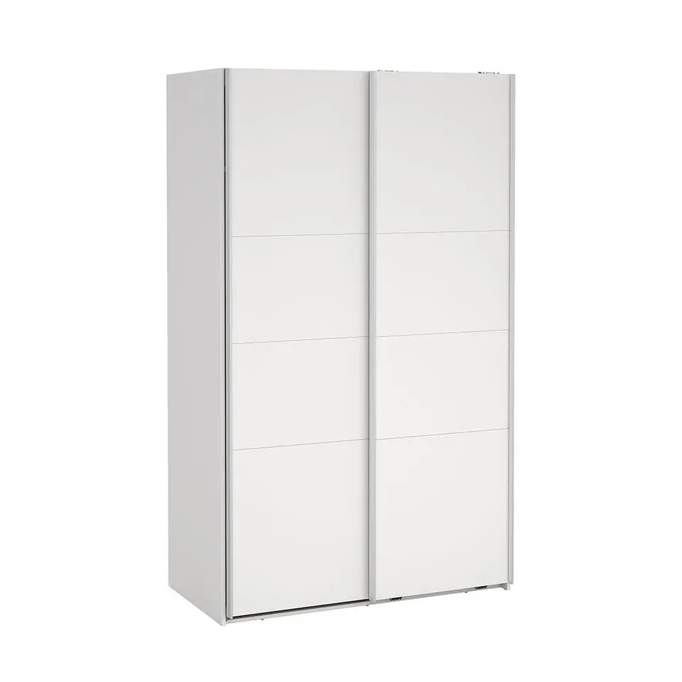 Hioshop Catania schuifdeurkast 2 deuren 120x200cm wit