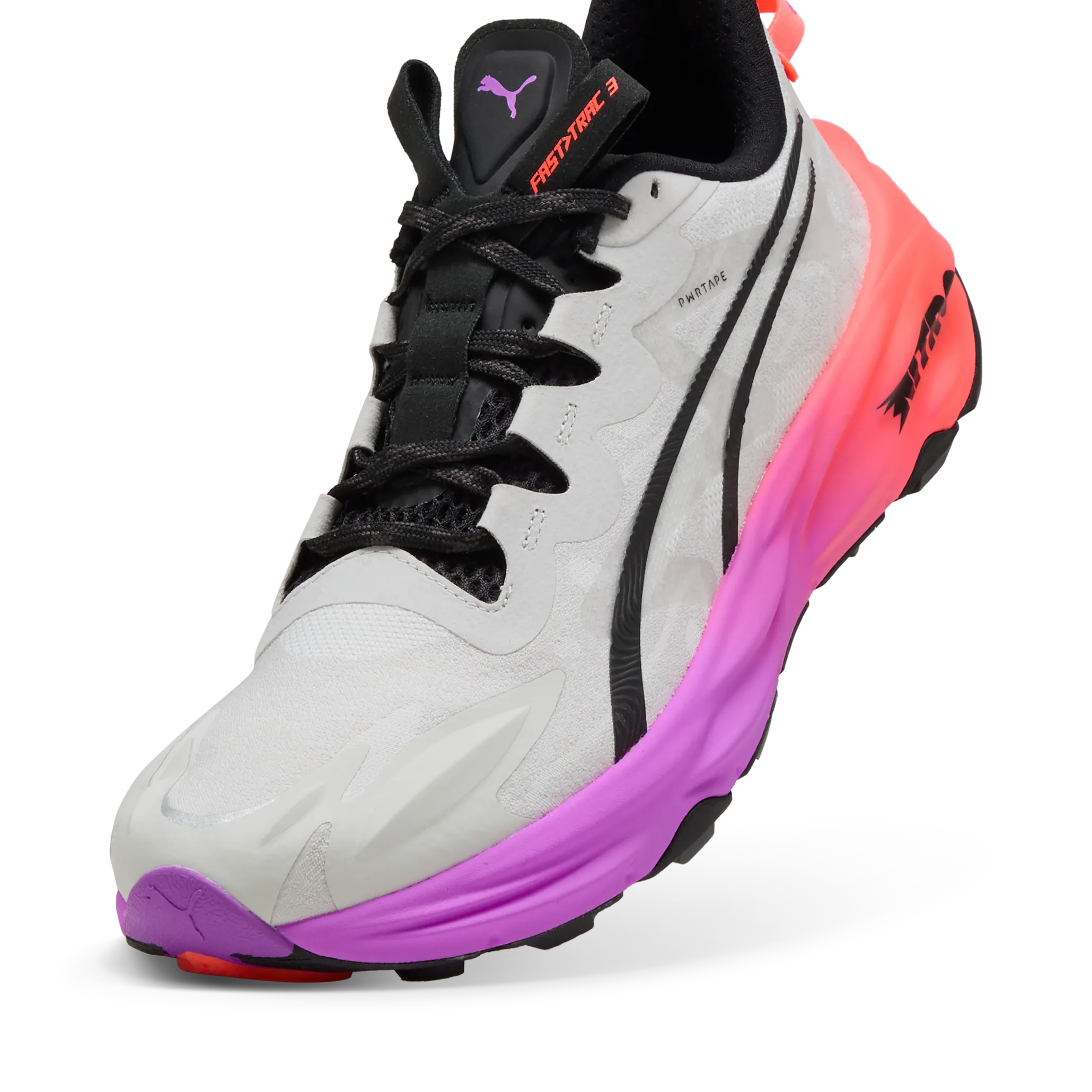 Puma Fast-Trac Nitro 3 Feather Gray-glowing Red-pure Magenta