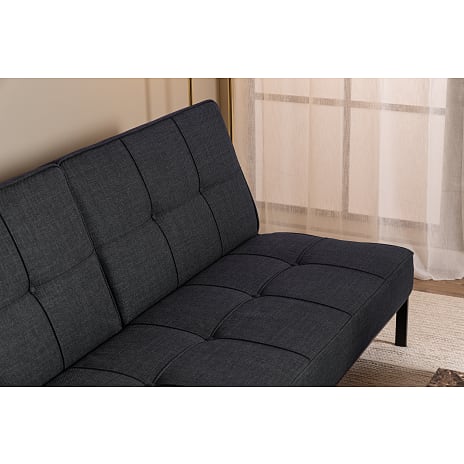 Perugia sovesofa - mørkegrå