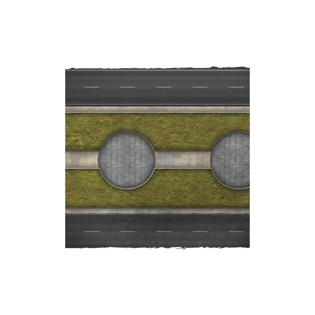 Terrain Mat Mousepad - Cityscape - 120x180
