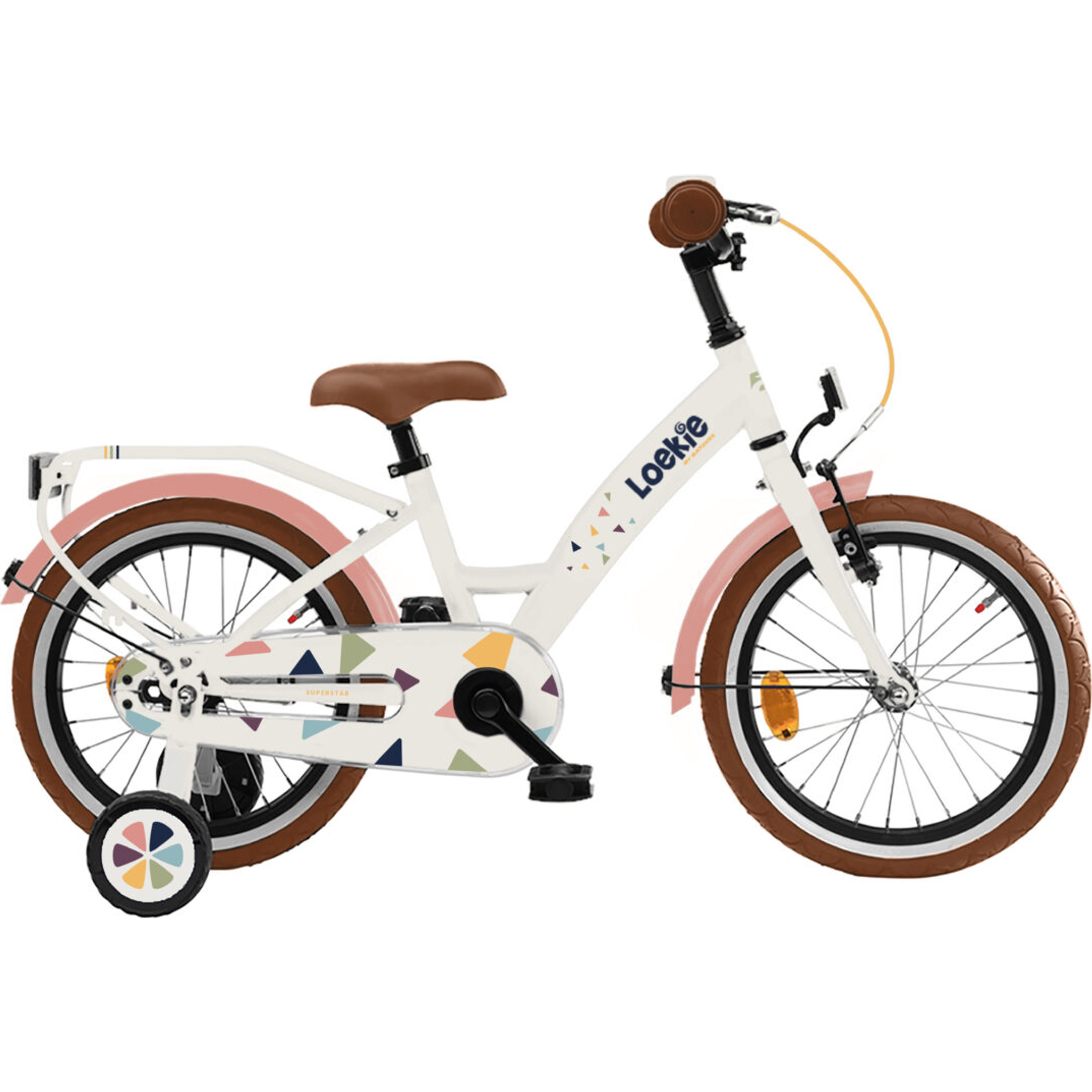 Loekie Superstar 16 inch Meisjesfiets 2026