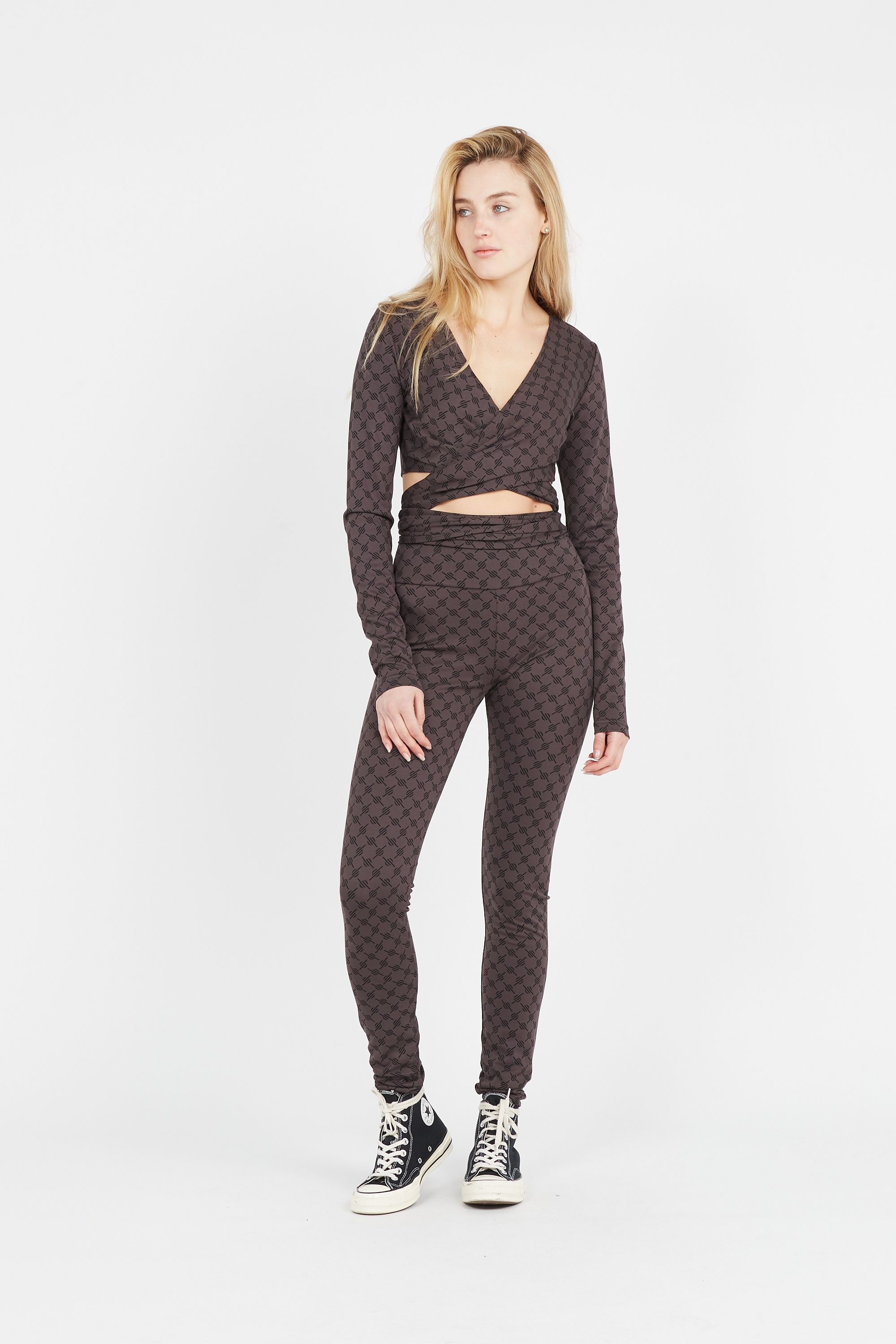Daily Paper Legging hogin legging Gris