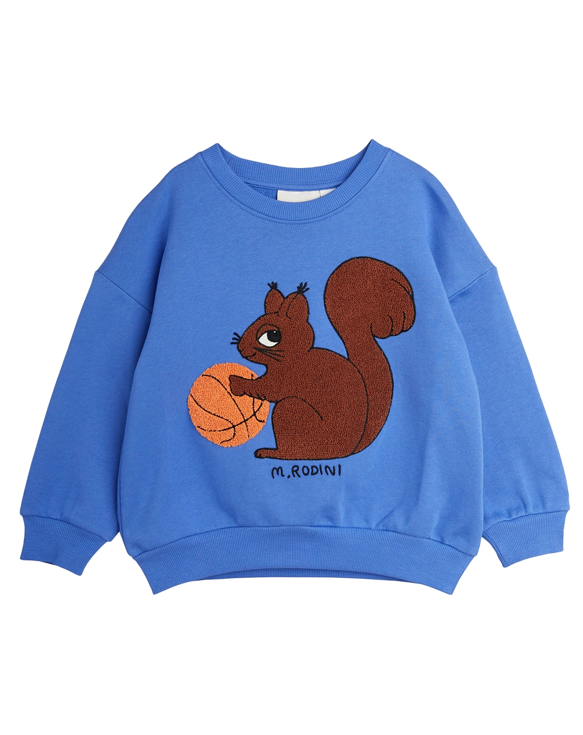 Sweatshirt SQUIRREL in blue