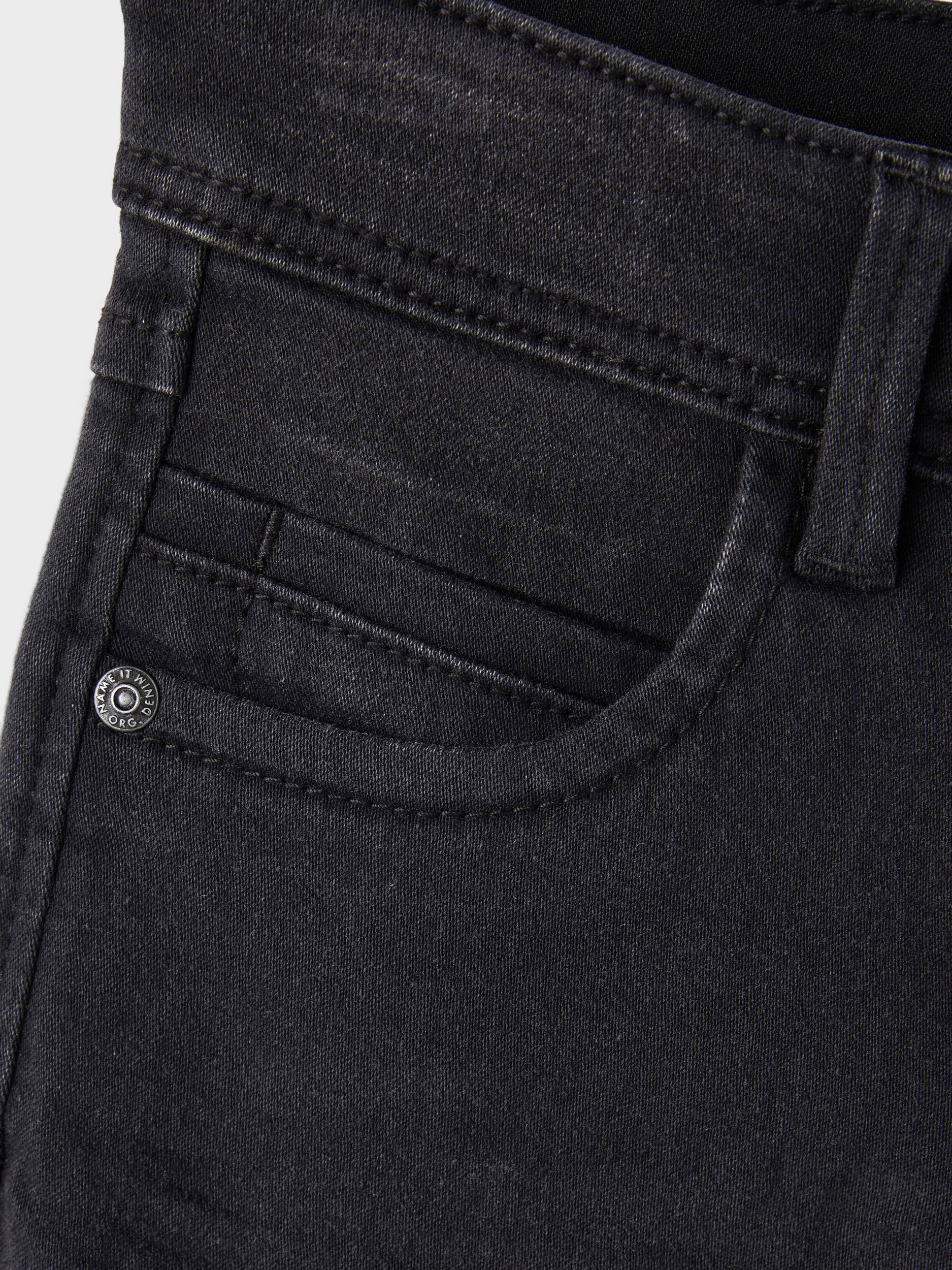 NAME IT slim fit jeans NKMSILAS black denim