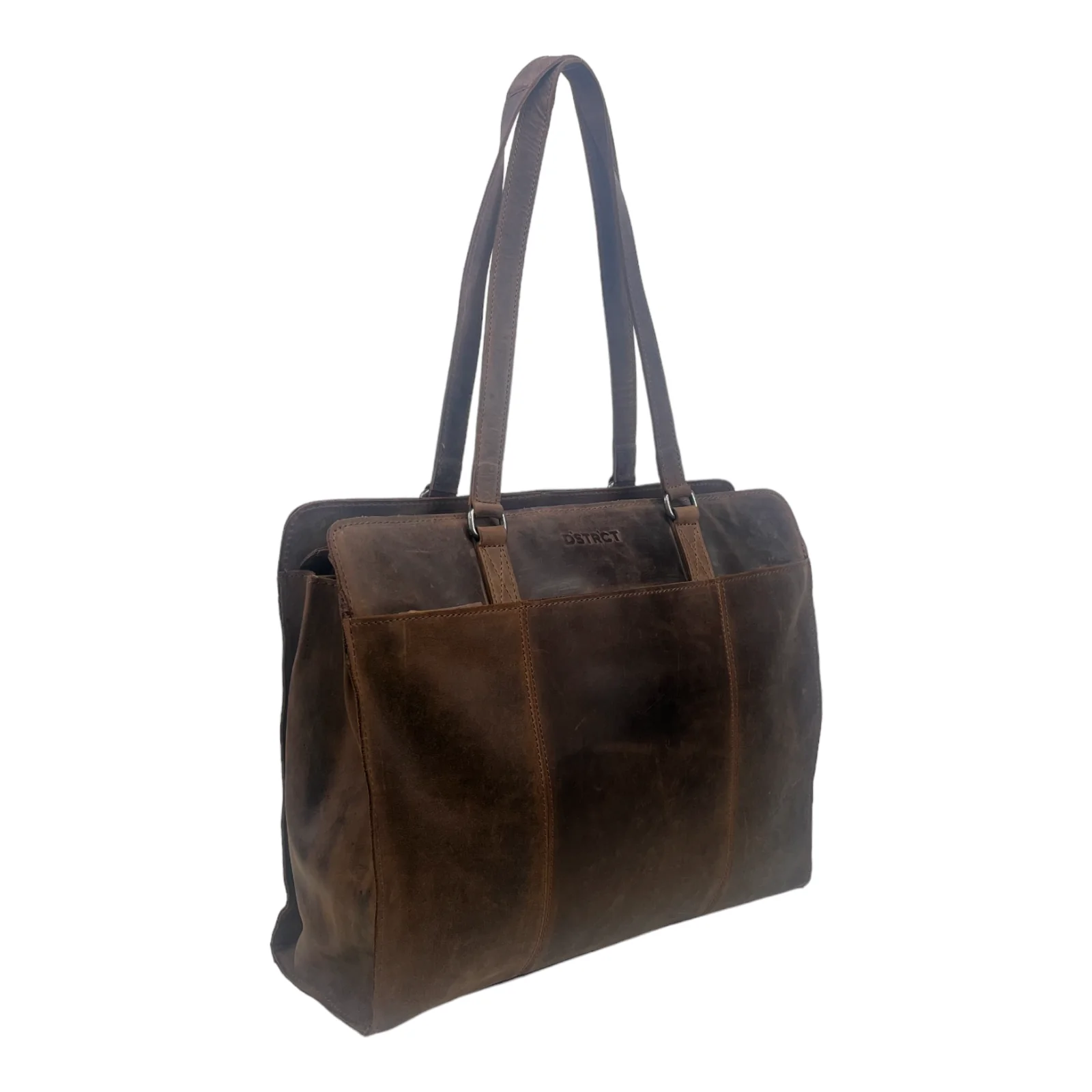 DSTRCT Alligator Creek Laptoptas 15,6 inch Bruin