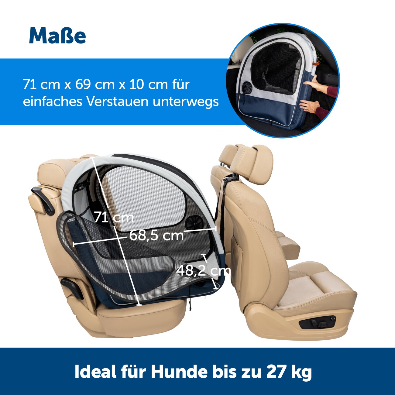 PetSafe Happy Ride Faltbare Hunde-Reisebox