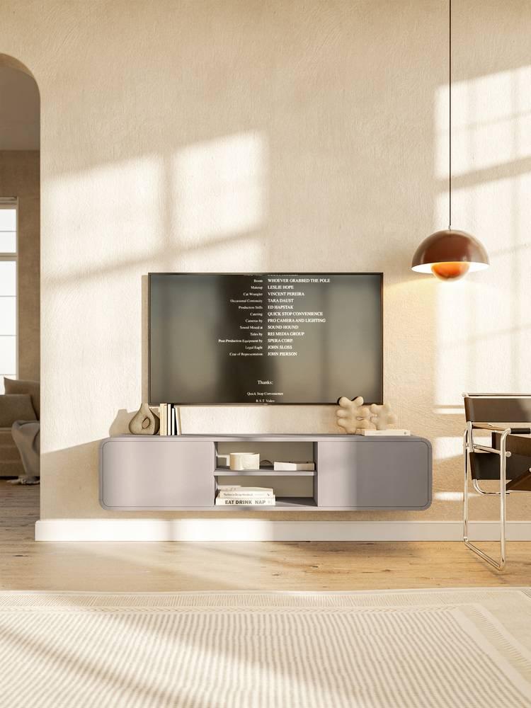 Selsey Design Lolo Tv-meubel zwevend open vak