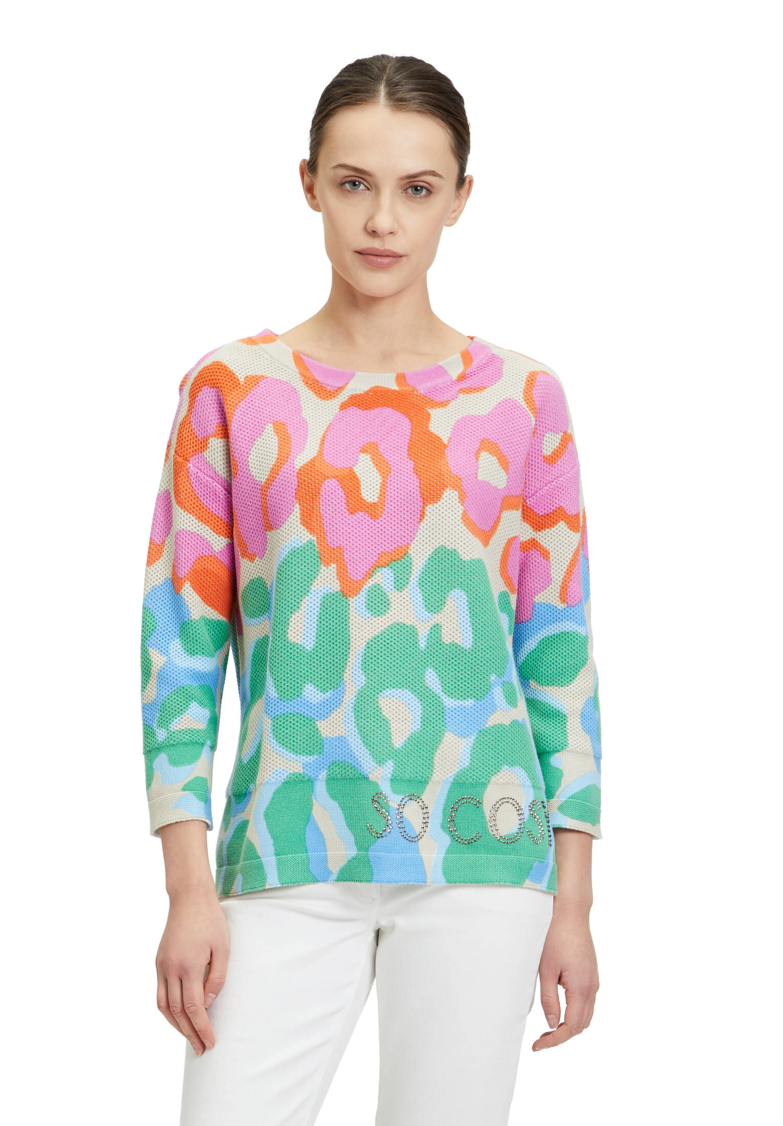 Betty Barclay| Damen Strickpullover mit Print