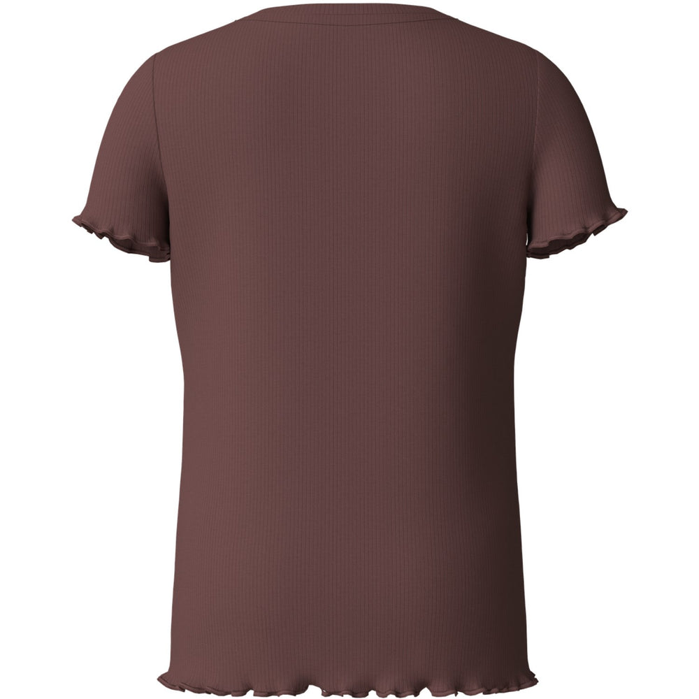 Køb Name It Marron Nmfhanilia Ss Xsl Top