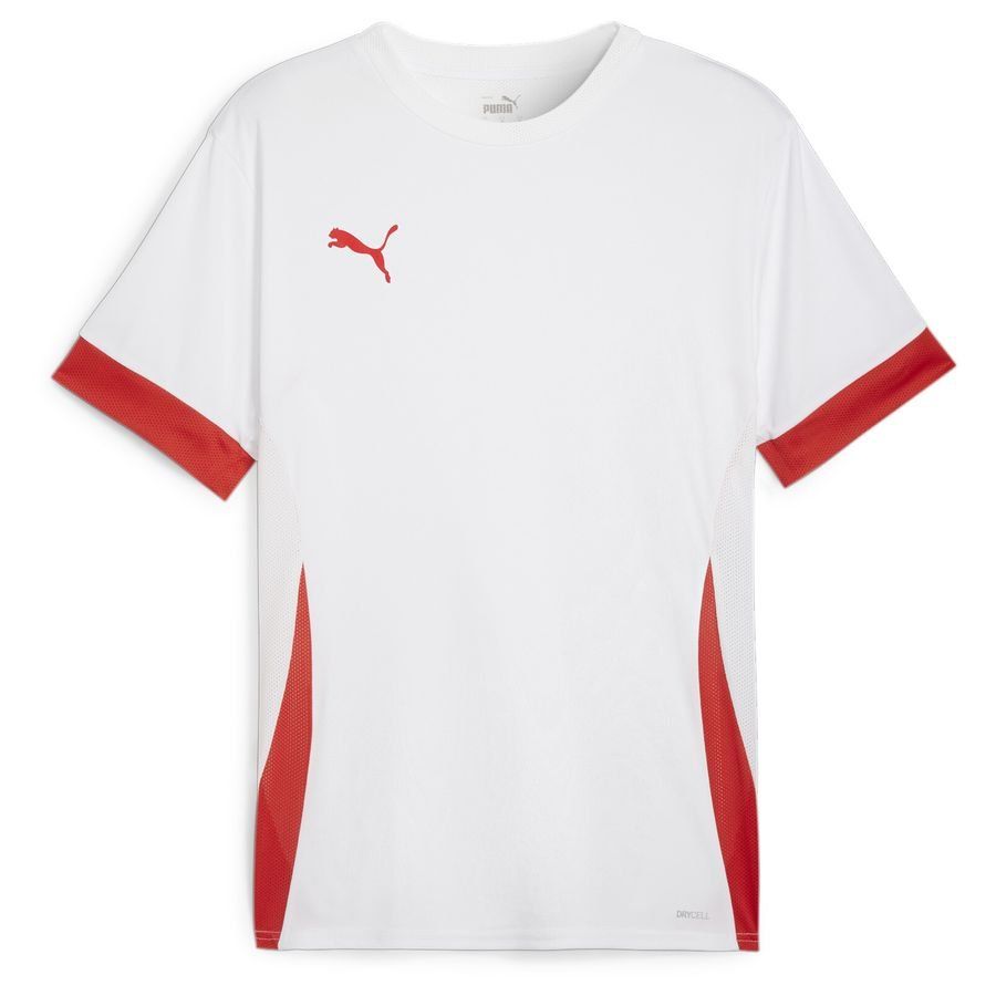 PUMA T-shirt d'Entraînement teamGOAL - Blanc/Rouge