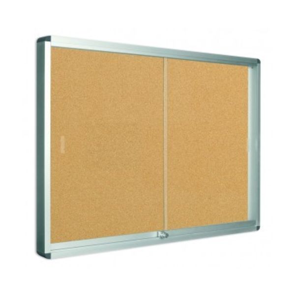 Bi-Office Vitrine Interior 2026x967x55mm Cortiça Exhibit - VT920201160