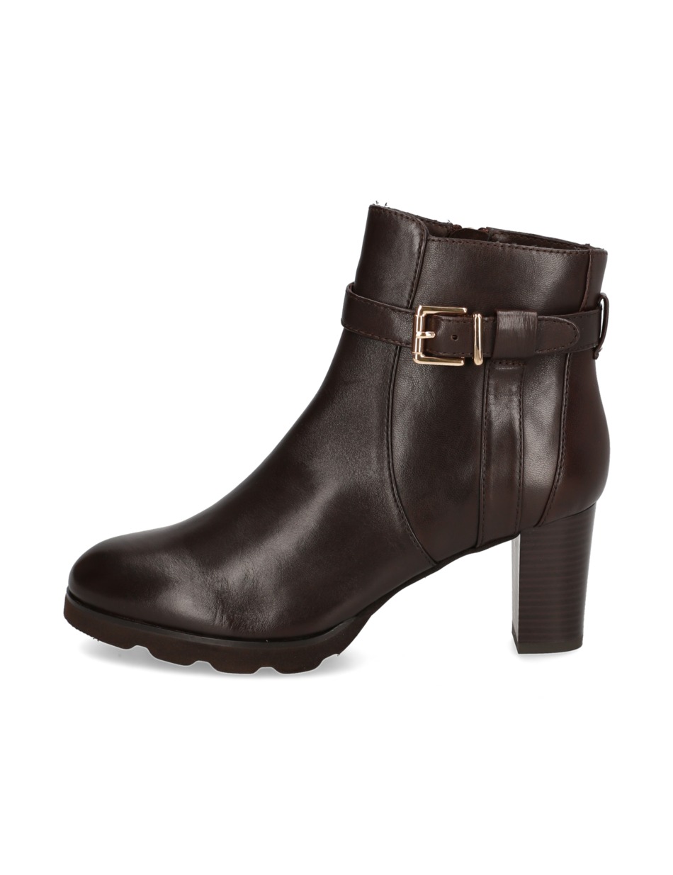 Glattleder Stiefelette