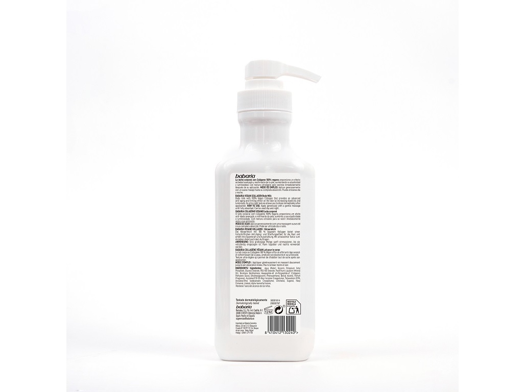LEITE CORPORAL BABARIA COLÁGENIO 500ML