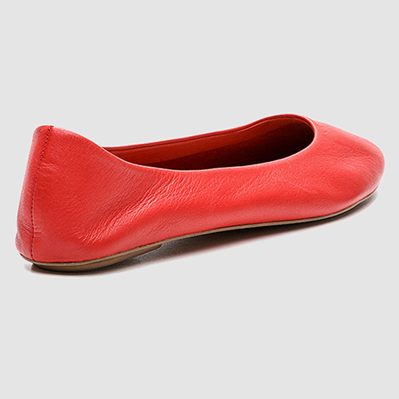 Cosmoparis Ballerines en Cuir Vixa corail