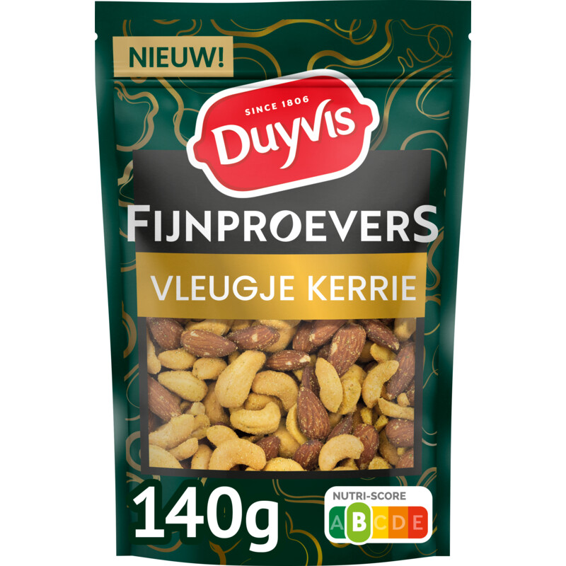 Duyvis Fijnproevers kerrie cashew & amandel