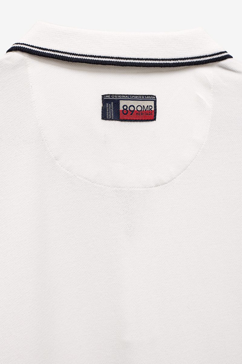 POLO EM MICRO PIQUET COM FECHO