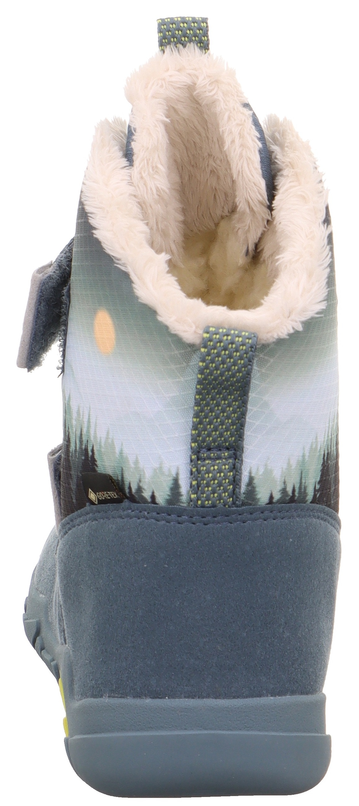 Superfit Winterstiefel »TRACE WMS: mittel«  Barfussschuh, Klettstiefel, Winterschuh mit Digital Druck