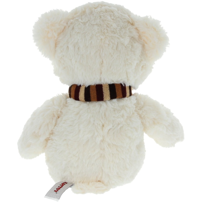 Besttoy - Plüsch-Bär mit Schal - weiß - ca. 30 cm
