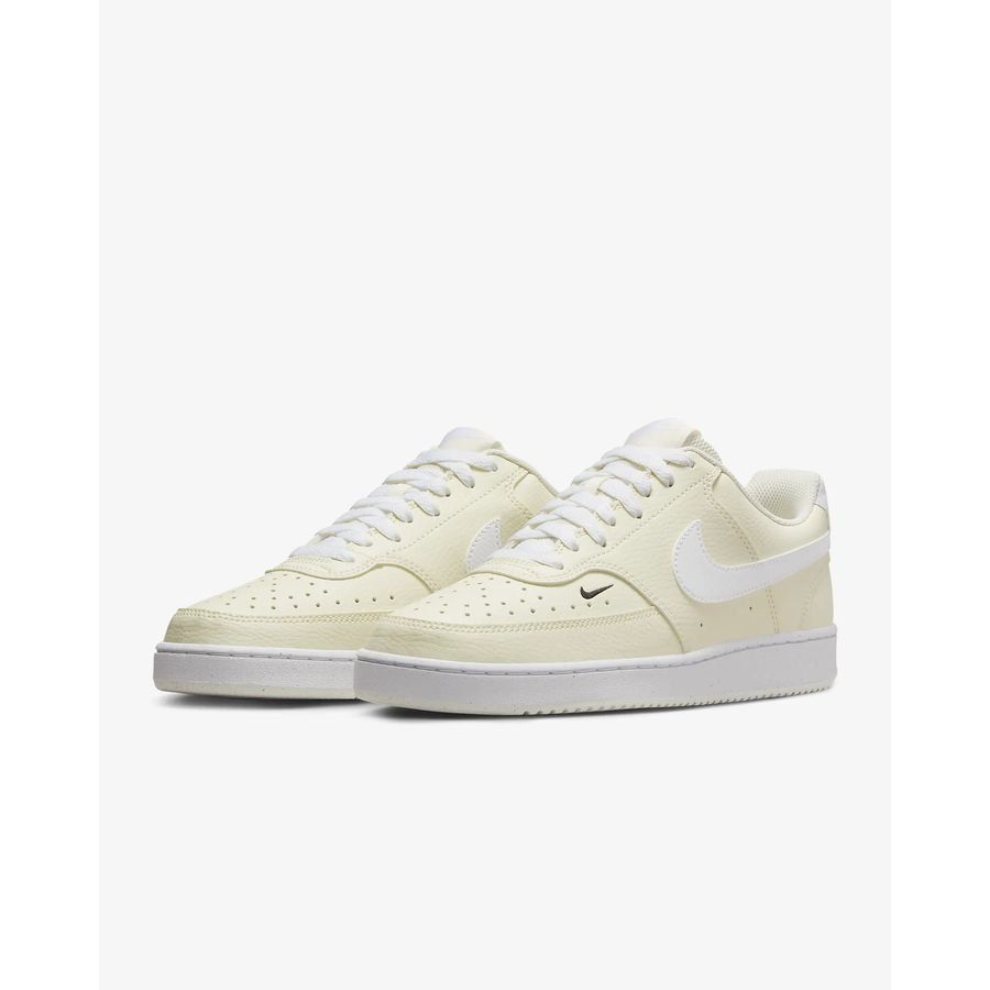 Nike Court Vision Low Next Nature W WHITE/PALE IVORY-BLACK