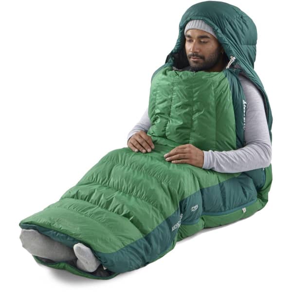 Sac de couchage SEA TO SUMMIT ASCENT -1C/30F DOWN SLEEPING BAG REGULAR GREEN