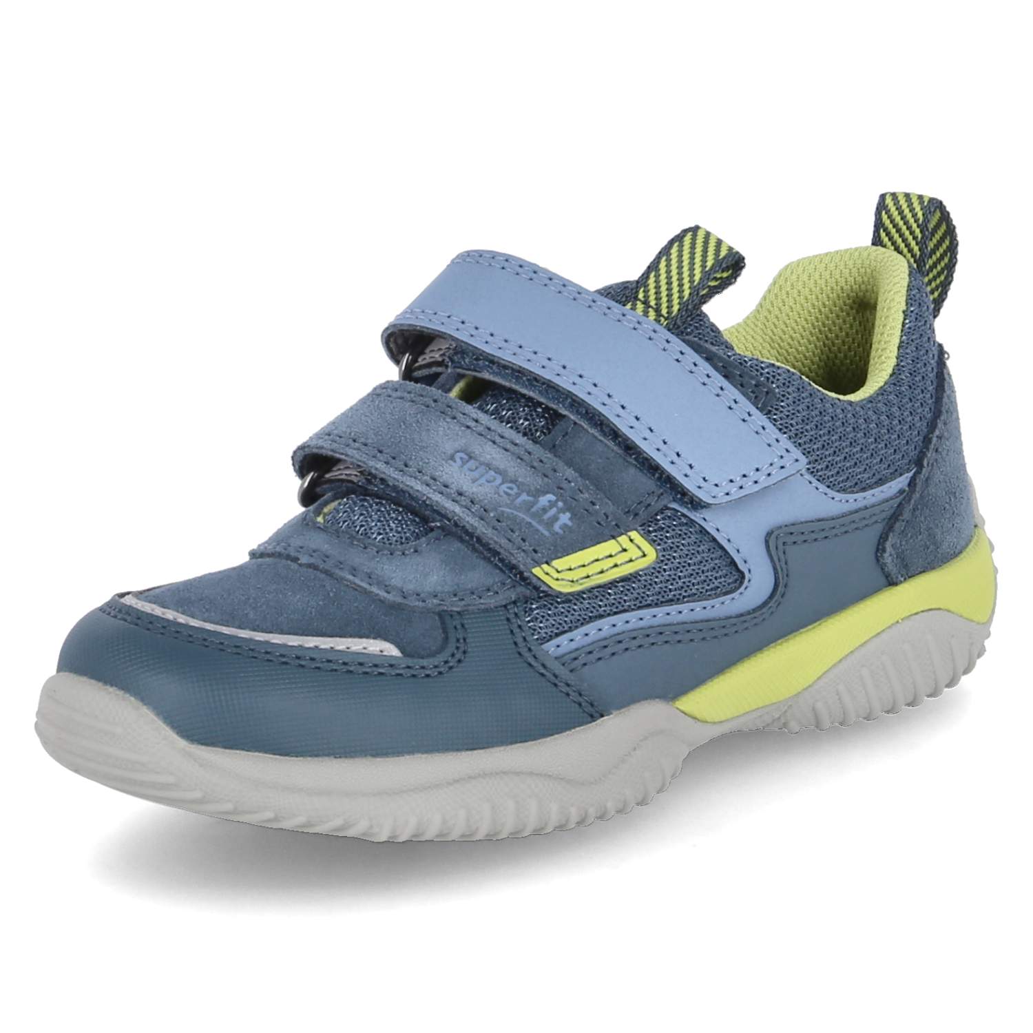 Superfit Low Sneaker STORM - blau/hellgrün