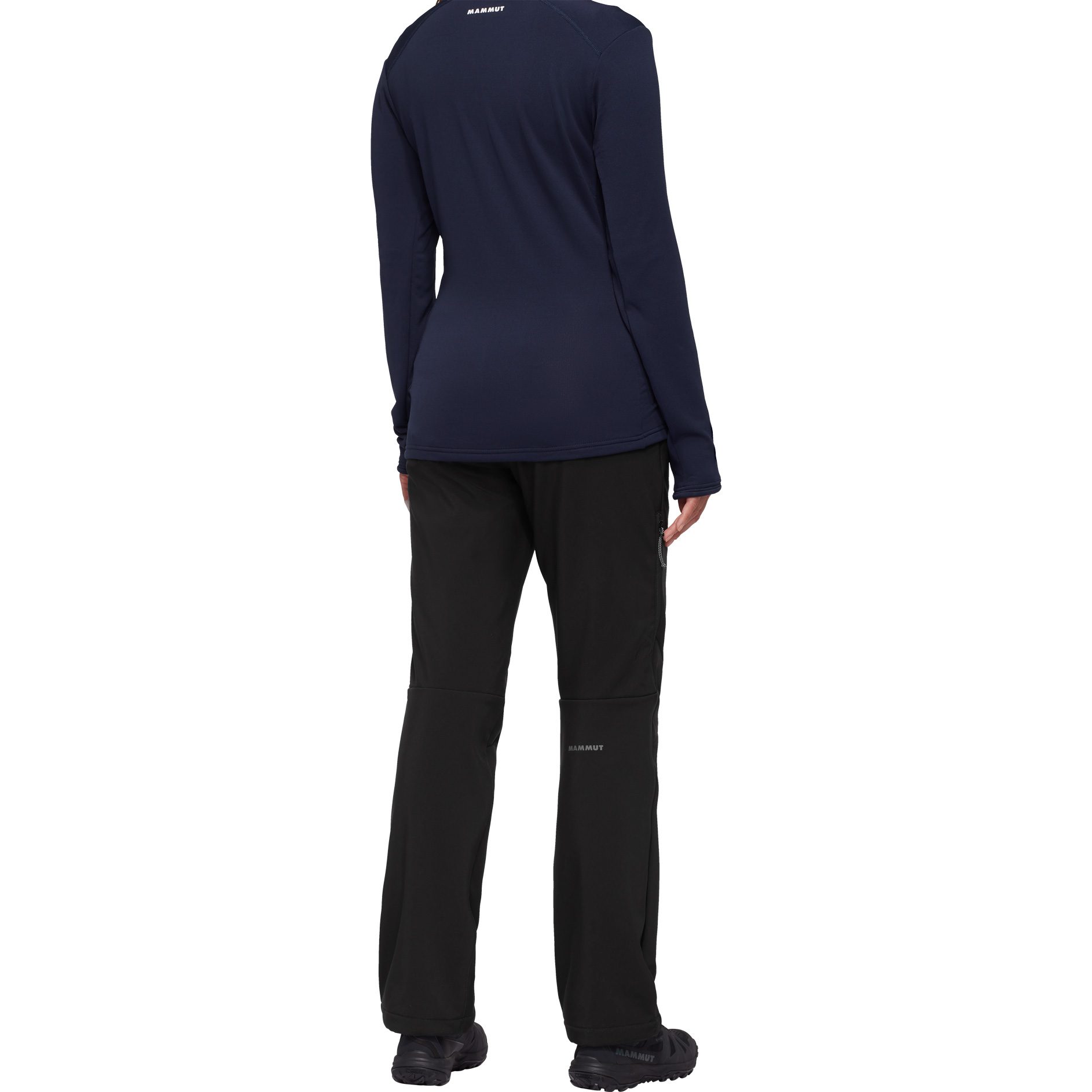 Mammut Runbold Winter Softshellhose Damen schwarz