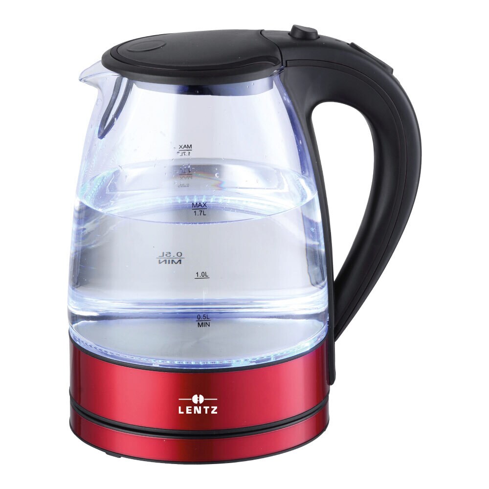 LED Wasserkocher Glas 1,7L