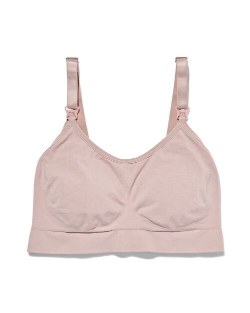 soutien-gorge d’allaitement sans coutures en micro beige