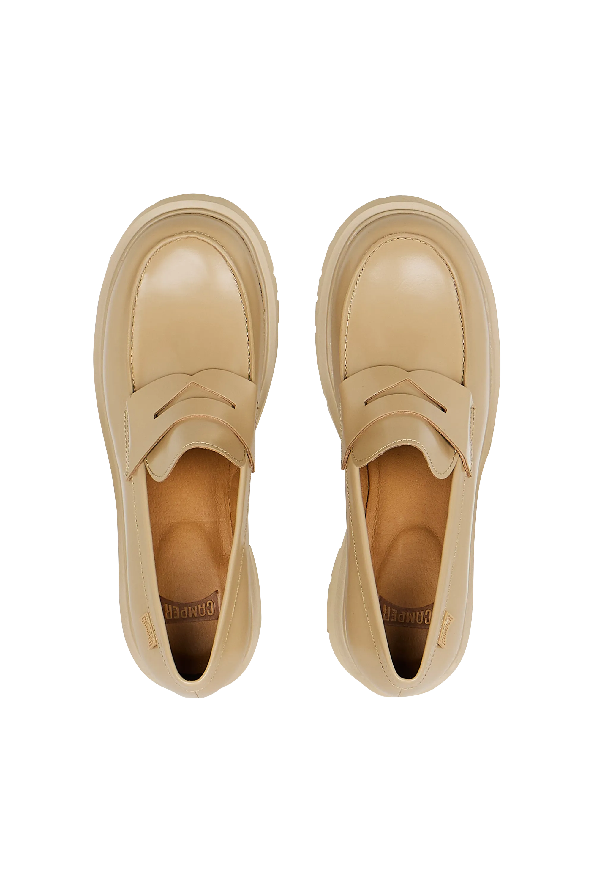 CAMPER Mocassins Milah Beige