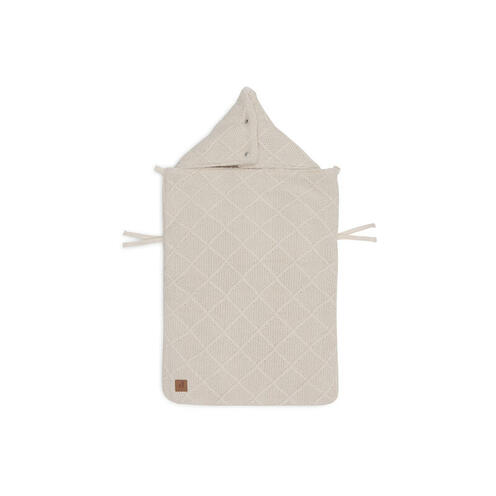 Nid d'ange 3/5 points Check knit - Ivory - JOLLEIN