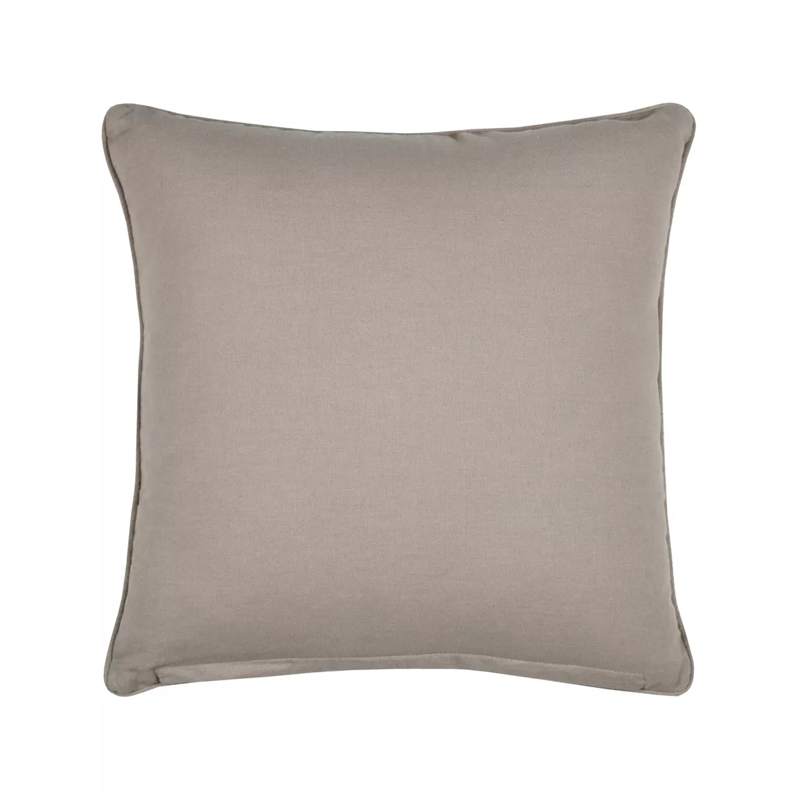 Coussin carré coton (40 x 40 cm) Hemera Taupe